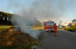 Brandweer Marum blust buitenbrand aan Noorderringweg