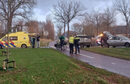 Fietser gewond bij ongeval in Roden