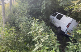 Automobilist komt met de schrik vrij op A7