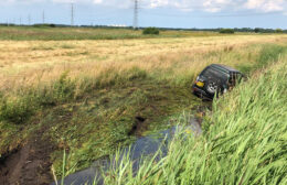 Automobilist gewond bij ongeval op N372