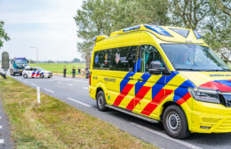 Auto’s botsen op N358 bij Blauforlaet