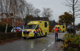 Fietser gewond bij ongeval in Grootegast