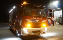 Wasmachine in brand tijdens nachtdienst Video