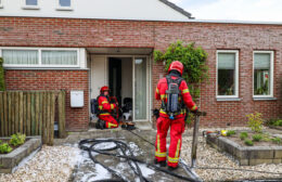 Bewoners niet thuis, pannetje nog op het fornuis