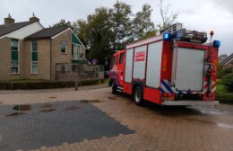 Gaslucht binnen aan Veenweg in De Wilp