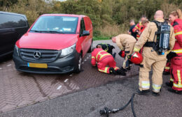 Verdachte autobrand op carpoolplaats Niebert