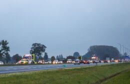 Ongeval veroorzaakt vertraging op A7