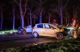 Auto’s botsen op Boerakkerweg in Niebert Video